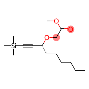 [(R)-1-[(Trimethylsilyl)ethynyl]heptyloxy]acetic acid methyl ester