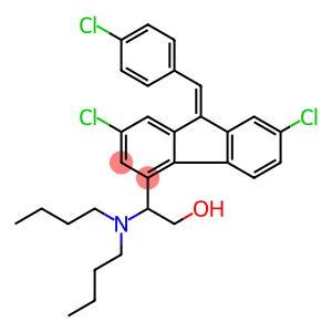 1-(RS,Z)-2-(DibutylaMino)-2-[2,7-dichloro-9-(4-chlorobenxylidene)]-9H-fluoren-4-yl]ethanol (luMefantrine iMpurity)