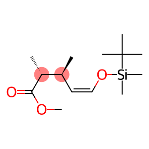 (2R,3S,5Z)-2,3-Dimethyl-5-[dimethyl(1,1-dimethylethyl)siloxy]-4-pentenoic acid methyl ester