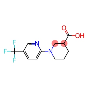 (RS)-1-[5-(Trifluoromethyl)pyridin-2-yl]piperidine-3-carboxylic acid