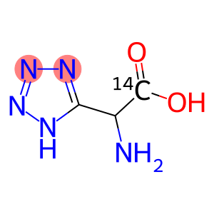 (RS)-(TETRAZOL-5-YL) GLYCINE, [GLYCINE-1-14C]