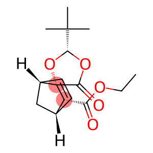 (1R,2S,3R,4S,2'S)-2'-tert-Butyl-4'-oxospiro[bicyclo[2.2.1]heptane-2,5'-[1,3]dioxolan]-5-ene-3-carboxylic acid ethyl ester