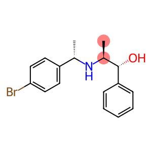 (1R,2S)-2-[[(1S)-1-(4-Bromophenyl)ethyl]amino]-1-phenyl-1-propanol