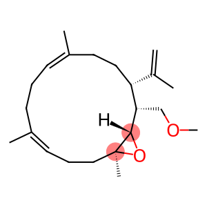 (1R,2S,3S,6E,10E,14S)-1-(Methoxymethyl)-2,3-epoxy-14-(1-methylethenyl)-3,7,11-trimethylcyclotetradeca-6,10-diene