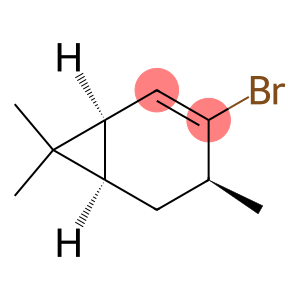 [1R,4S,6R,(+)]-3-Bromo-4,7,7-trimethylbicyclo[4.1.0]hepta-2-ene