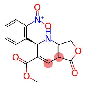 (R)-1,2,5,7-Tetrahydro-4-methyl-2-(2-nitrophenyl)-5-oxofuro[3,4-b]pyridine-3-carboxylic acid methyl ester