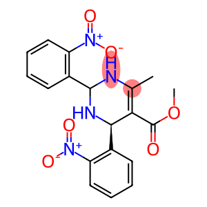 (6R)-1,2,3,6-Tetrahydro-2,6-bis(2-nitrophenyl)-4-methylpyrimidine-5-carboxylic acid methyl ester