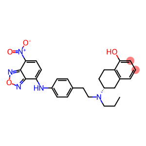 (R)-5,6,7,8-Tetrahydro-6-[N-[2-[4-[(7-nitro-2,1,3-benzoxadiazol-4-yl)amino]phenyl]ethyl]-N-propylamino]naphthalen-1-ol