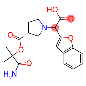 2-((R)-3-(TERTBUTOXYCARBONYL)AMIDOPYRROLIDIN-1-YL)-2-(BENZOFURAN-2-YL)ACETIC ACID