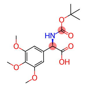 (R)-TERT-BUTOXYCARBONYLAMINO-(3,4,5-TRIMETHOXY-PHENYL)-ACETIC ACID