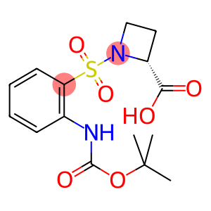 (R)-1-(2-TERT-BUTOXYCARBONYLAMINO-BENZENESULFONYL)-AZETIDINE-2- CARBOXYLIC ACID