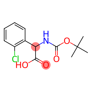 (2R)-[(tert-butoxycarbonyl)amino](2-chlorophenyl)ethanoic acid