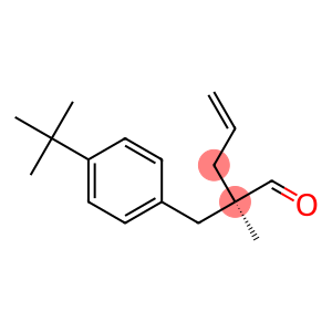 (2R)-2-(4-tert-Butylbenzyl)-2-methyl-4-pentenal