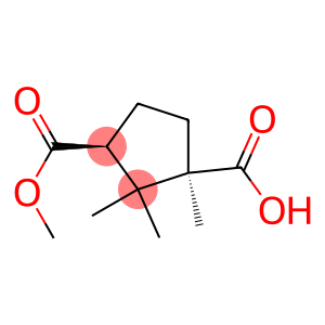 (1R,3S)-3-(METHOXYCARBONYL)-1,2,2-TRIMETHYLCYCLOPENTANECARBOXYLIC ACID