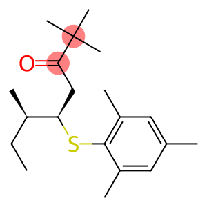 (5R,6R)-5-(2,4,6-Trimethylphenylthio)-2,2,6-trimethyl-3-octanone