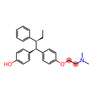 2-[4-[(1R,2S)-1-(4-Hydroxyphenyl)-2-phenylbutyl]phenoxy]-N,N-dimethylethanamine