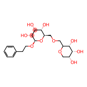 (2R,3R,4R,5S,6R)-2-phenethoxy-6-((((3R,4R,5R)-3,4,5-trihydroxytetrahydro-2H-pyran-2-yl)Methoxy)Methyl)tetrahydro-2H-pyran-3,4,5-triol