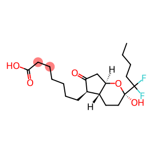 7-[(1R,3R,6R,7R)-3-(1,1-difluoropentyl)-3-hydroxy-8-oxo-2-oxabicyclo[4.3.0]non-7-yl]heptanoic acid