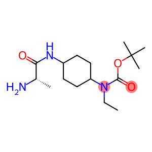 (1R,4R)-[4-((S)-2-AMino-propionylaMino)-cyclohexyl]-ethyl-carbaMic acid tert-butyl ester