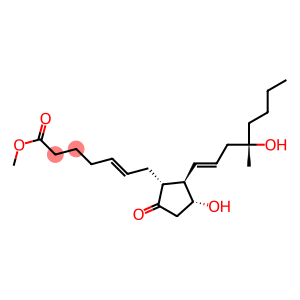 7-[(2R,3R,4R)-4-Hydroxy-3-[(E,S)-4-hydroxy-4-methyl-1-octenyl]-1-oxocyclopentan-2-yl]-5-heptenoic acid methyl ester