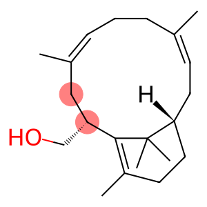 (2R,11S,4E,8E)-4,8,14,15,15-Pentamethylbicyclo[9.3.1]pentadeca-4,8,14(1)-triene-2-methanol