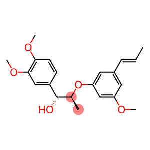 (1R,2S)-1-(3,4-Dimethoxyphenyl)-2-[3-[(E)-1-propenyl]-5-methoxyphenoxy]propan-1-ol