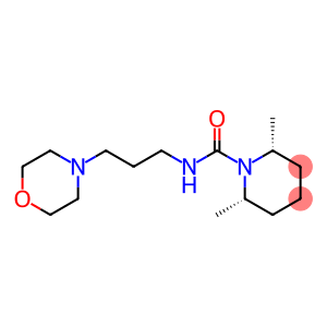 (2R,6S)-2,6-dimethyl-N-(3-morpholinopropyl)tetrahydro-1(2H)-pyridinecarboxamide