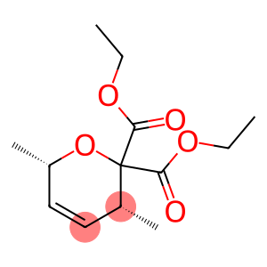 (3R,6S)-3,6-Dihydro-3,6-dimethyl-2H-pyran-2,2-dicarboxylic acid diethyl ester