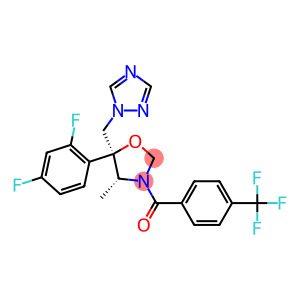 (4R,5S)-5-(2,4-Difluorophenyl)-4-methyl-3-[4-(trifluoromethyl)benzoyl]-5-[(1H-1,2,4-triazol-1-yl)methyl]oxazolidine