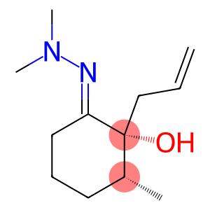 (2R,3R)-3-Methyl-2-hydroxy-2-allylcyclohexanone dimethyl hydrazone