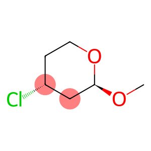 (2R,4R)-2-Methoxy-4-chloro-3,4,5,6-tetrahydro-2H-pyran