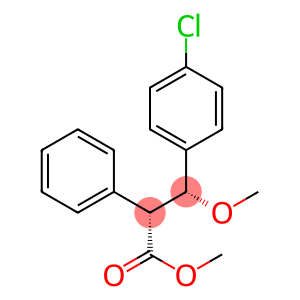 (2R,3R)-3-Methoxy-2-phenyl-3-(4-chlorophenyl)propionic acid methyl ester