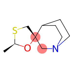 (3R,2'R)-2'-Methylspiro[1-azabicyclo[2.2.2]octane-3,5'-[1,3]oxathiolane]