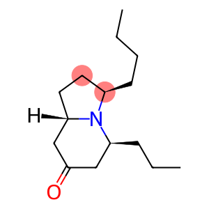 (3R,5S,8aS)-3-Butyl-5-propyl-1,2,3,5,6,8a-hexahydroindolizin-7(8H)-one