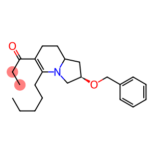 (2R,9S)-1-(2-Benzyloxy-5-pentyl-1,2,3,7,8,8a-hexahydroindolizin-6-yl)propan-1-one