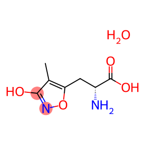 (R,S)-ALPHA-AMINO-3-HYDROXY-4-METHYL-5-ISOXAZOLEPROPIONIC ACID, MONOHYDRATE