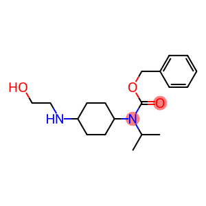 (1R,4R)-[4-(2-Hydroxy-ethylaMino)-cyclohexyl]-isopropyl-carbaMic acid benzyl ester