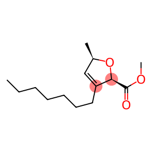 (2R,5R)-3-Heptyl-5-methyl-2,5-dihydrofuran-2-carboxylic acid methyl ester