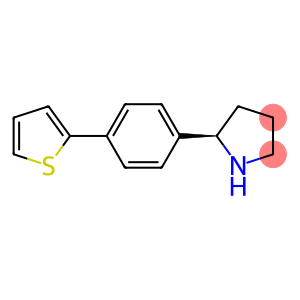 2-[4-((2R)PYRROLIDIN-2-YL)PHENYL]THIOPHENE