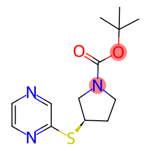 (R)-3-(Pyrazin-2-ylsulfanyl)-pyrrolidine-1-carboxylic acid tert-butylester