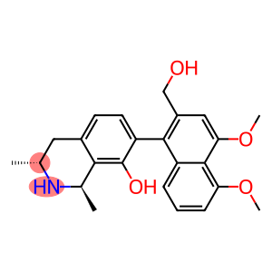 (1R)-1,2,3,4-Tetrahydro-1β,3α-dimethyl-7-[4,5-dimethoxy-2-(hydroxymethyl)naphthalen-1-yl]isoquinolin-8-ol