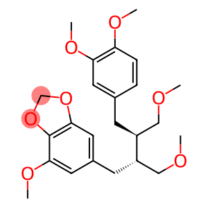 6-[(2R,3R)-4-(3,4-Dimethoxyphenyl)-2,3-bis(methoxymethyl)butyl]-4-methoxy-1,3-benzodioxole