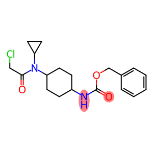 (1R,4R)-{4-[(2-Chloro-acetyl)-cyclopropyl-aMino]-cyclohexyl}-carbaMic acid benzyl ester