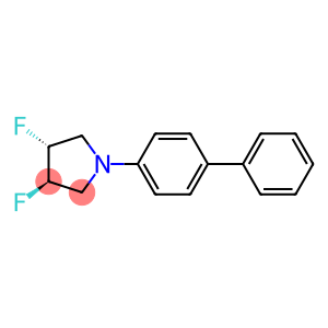 (3R,4R)-1-(1,1'-BIPHENYL-4-YL)-3,4-DIFLUOROPYRROLIDINE