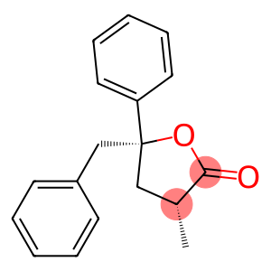 (3R,5R)-5-Benzyl-3-methyl-5-phenyl-2,3,4,5-tetrahydrofuran-2-one