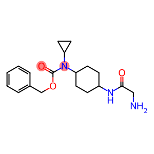 (1R,4R)-[4-(2-AMino-acetylaMino)-cyclohexyl]-cyclopropyl-carbaMic acid benzyl ester