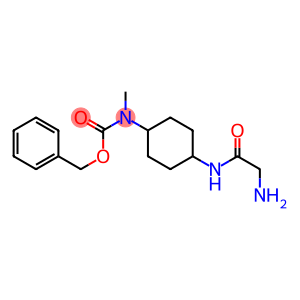 (1R,4R)-[4-(2-AMino-acetylaMino)-cyclohexyl]-Methyl-carbaMic acid benzyl ester