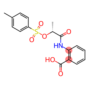 (+)-2-[(R)-2-(p-Toluenesulfonyloxy)propionylamino]benzoic acid