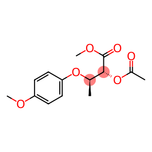 (2R,3R)-2-Acetoxy-3-(p-methoxyphenoxy)butyric acid methyl ester