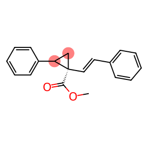 (R)-2-PHENYL-1-((E)-STYRYL)-CYCLOPROPANECARBOXYLIC ACID METHYL ESTER